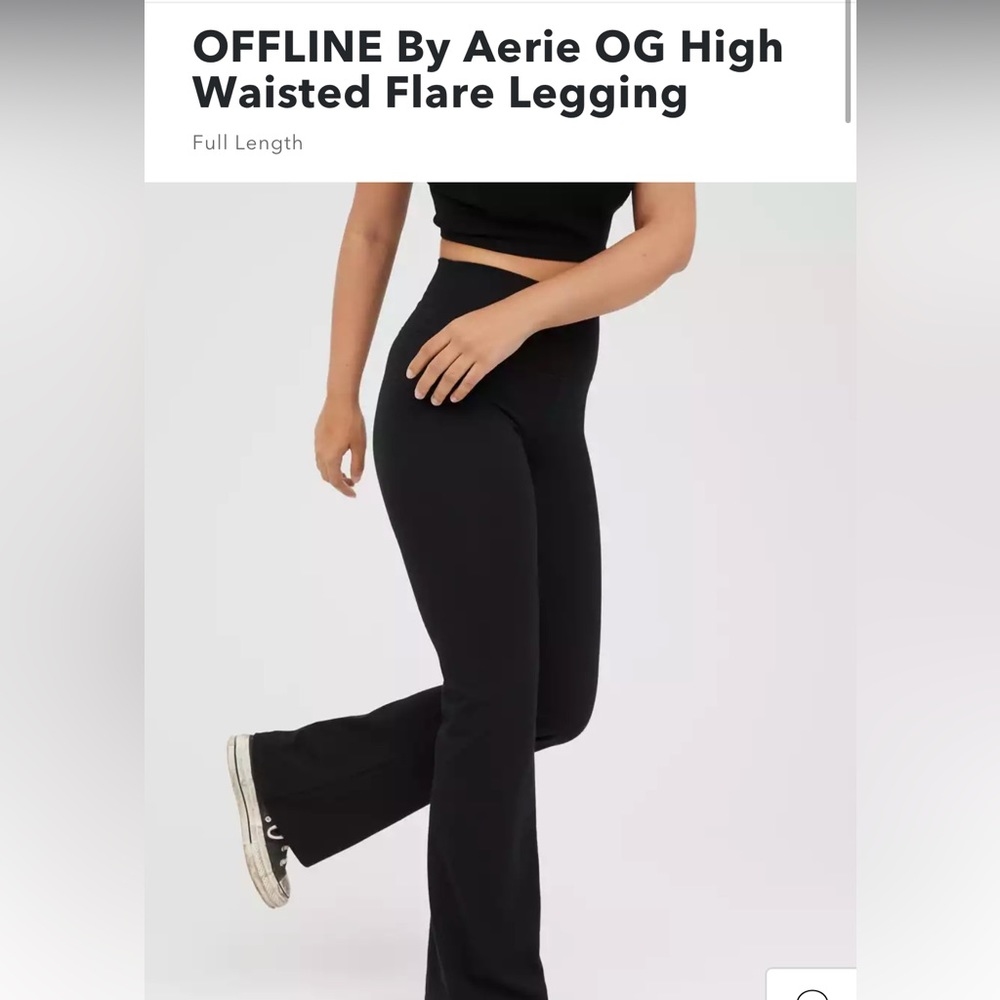 Aerie cotton yoga pants